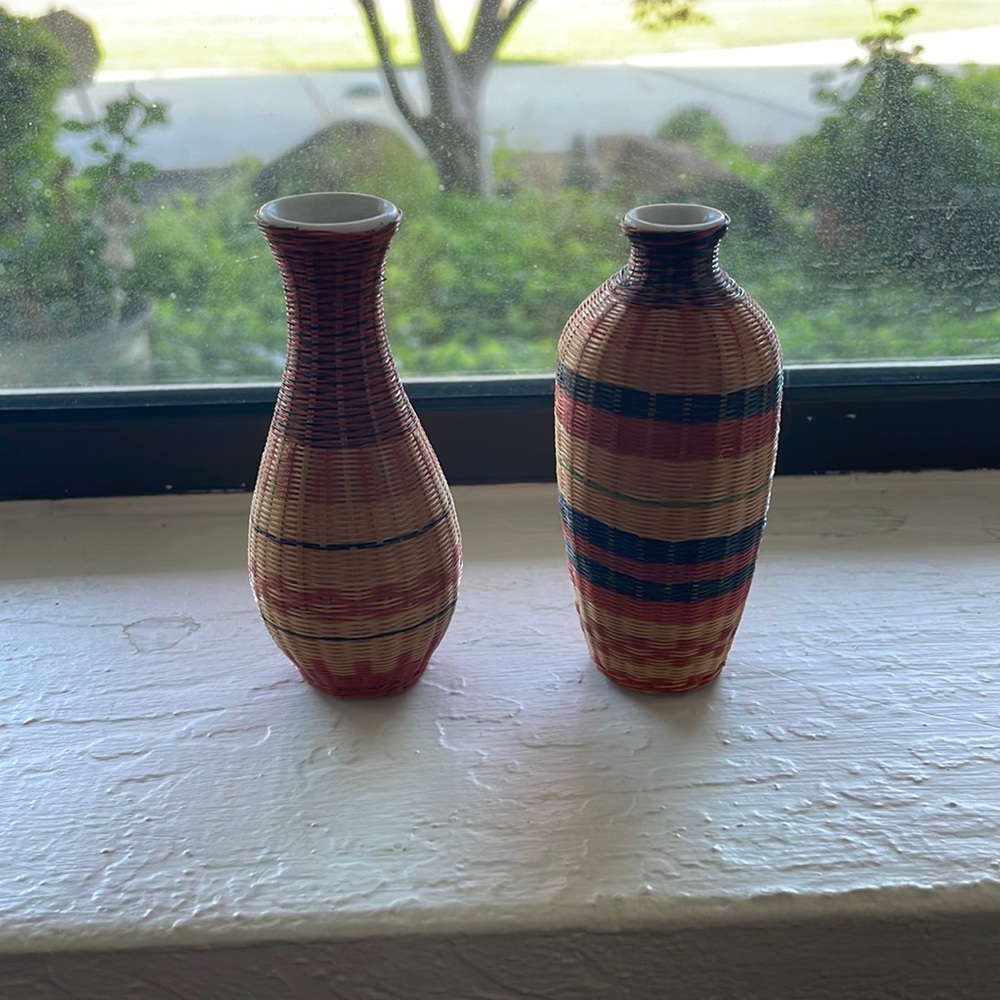 Mini African vases